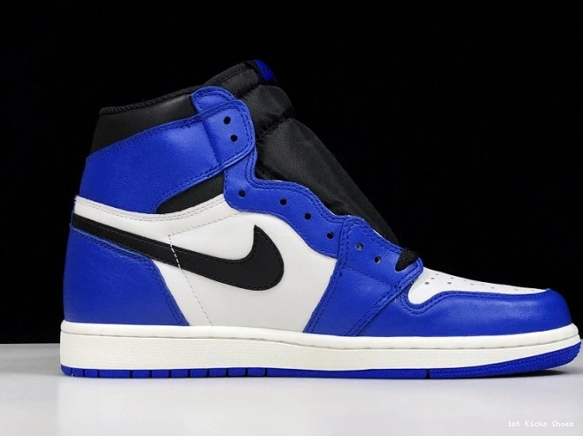 1st Kicks Shoes - Royal' Air High 555088 OG 403 'Game Retro 1 Jordan 0802